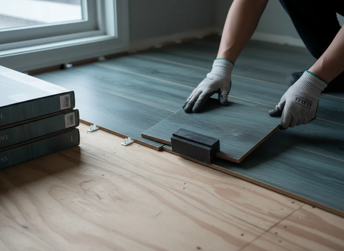 Luxury Vinyl Plank Installation company in Left Hand, WV